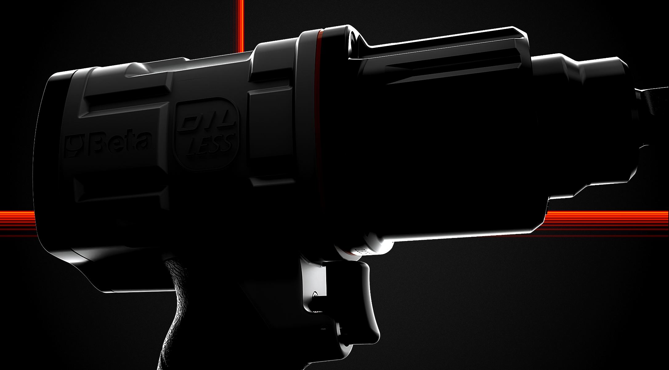 Aerial view of blue lake