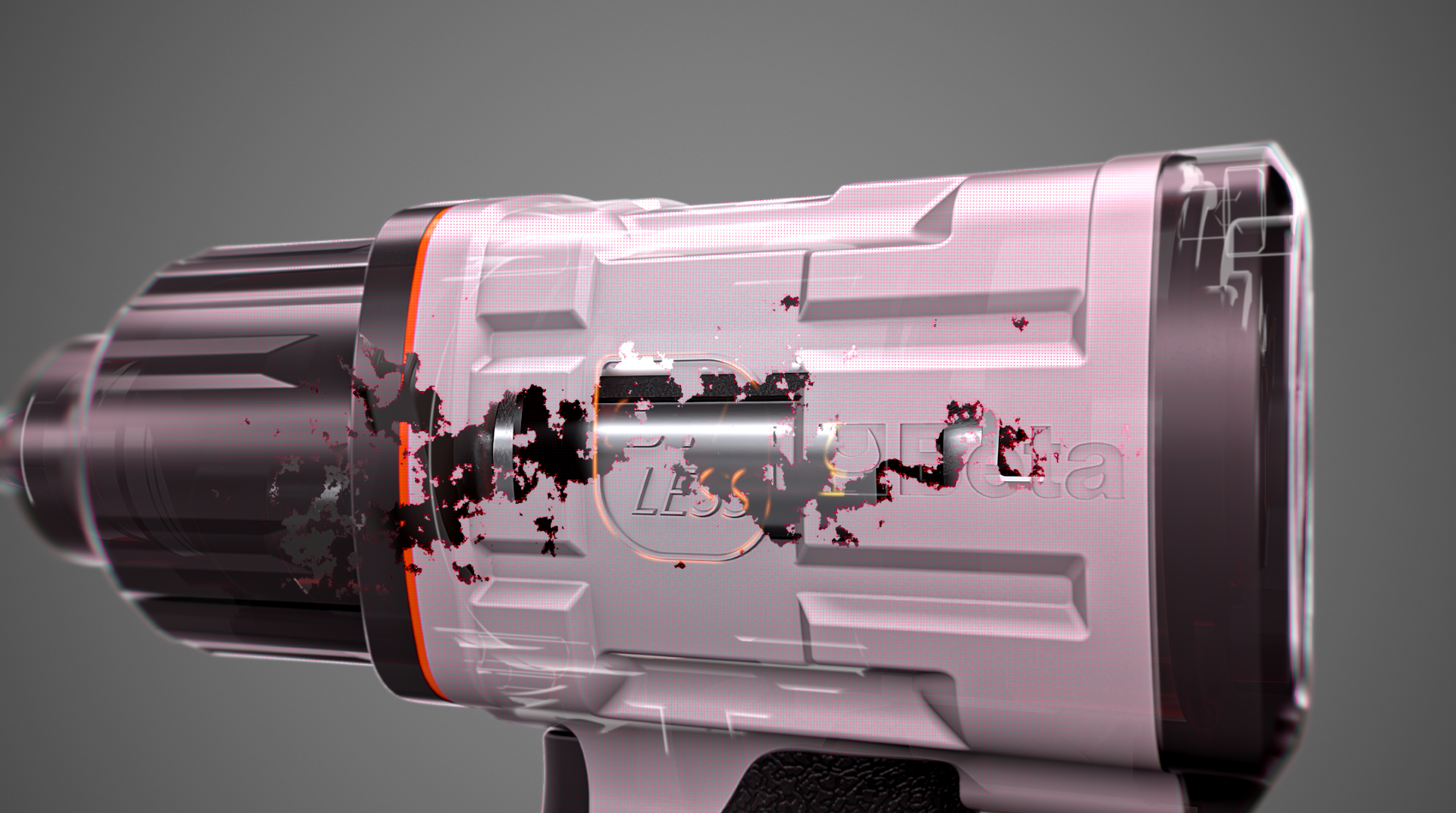 Digital tower with smoke