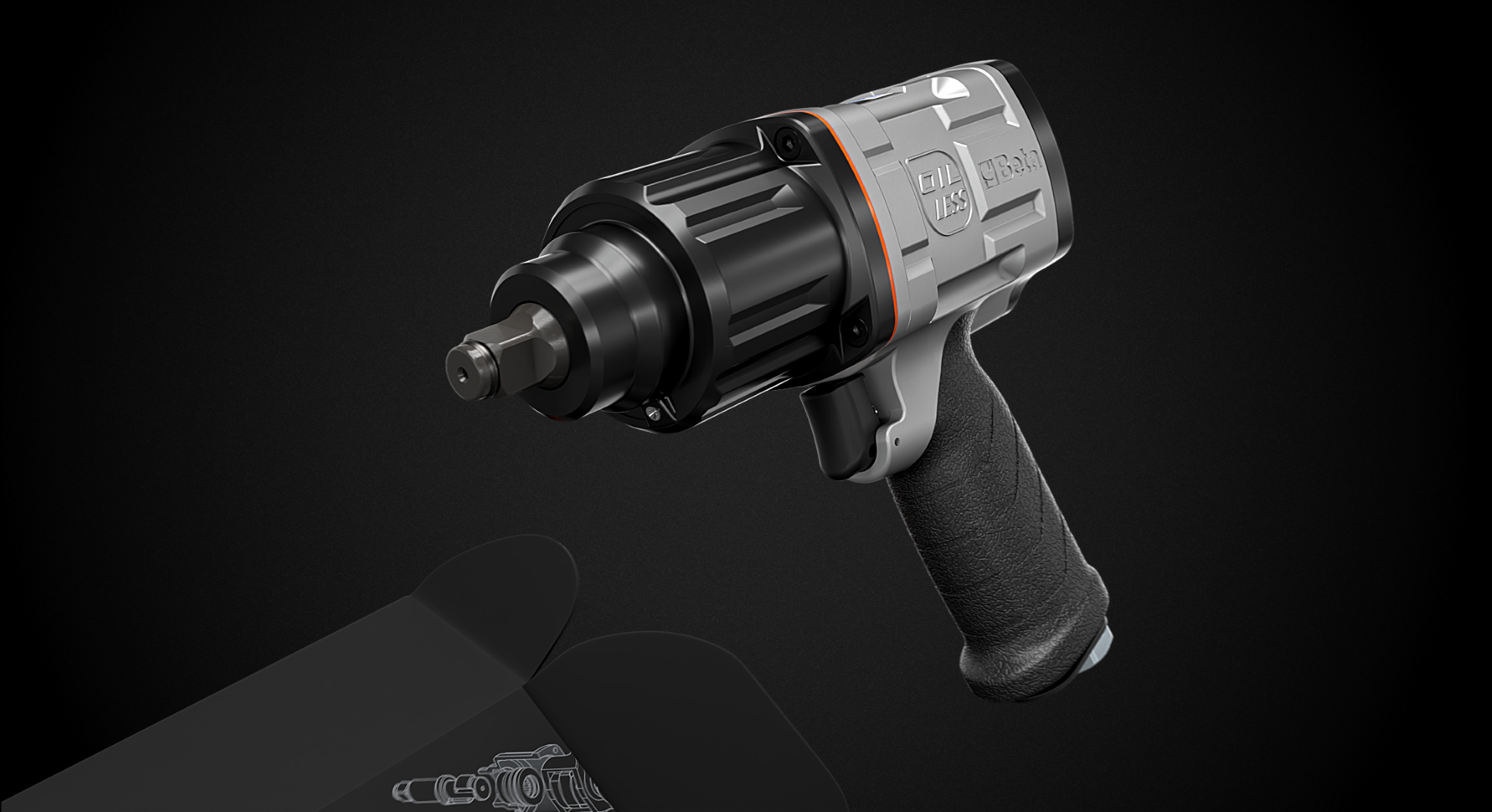 Power tool silhouette