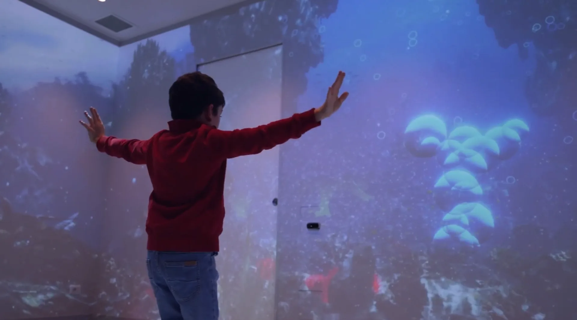 Interactive therapeutic room developed by ZEBRA for TOG