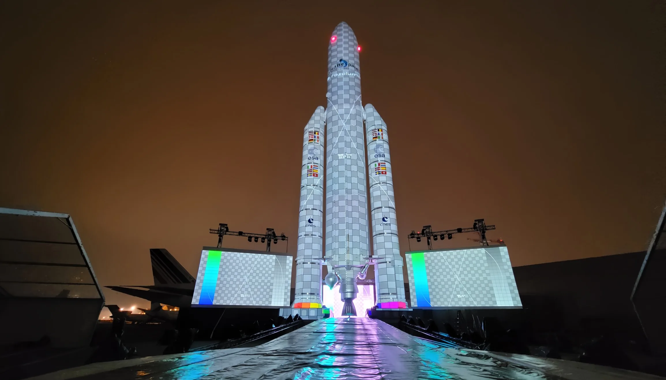 Event installation created by ZEBRA for brand activation