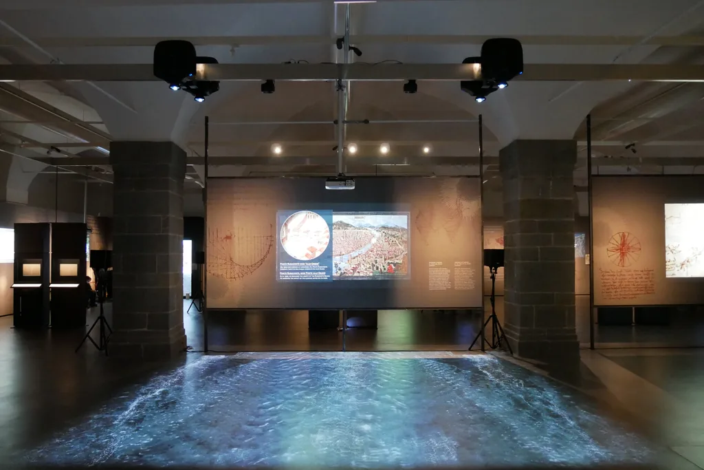 Immersive installation for museum