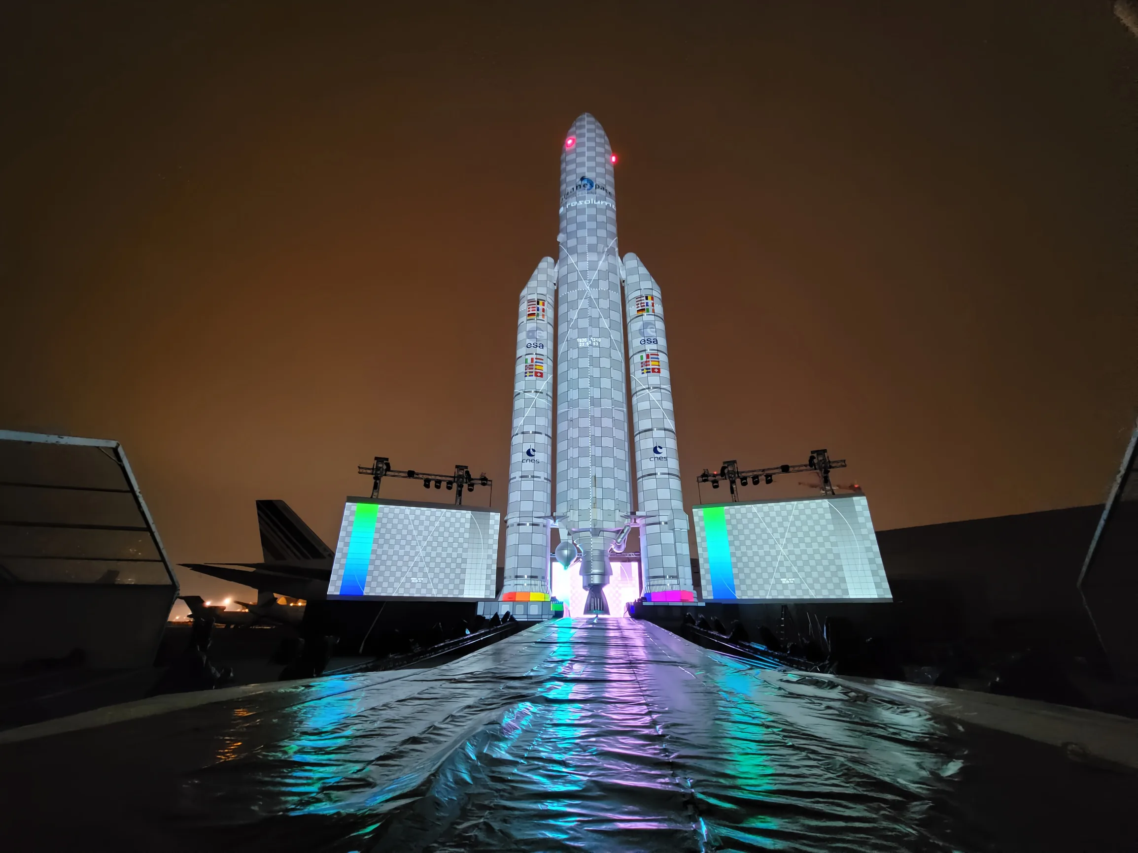 Event installation created by ZEBRA for Pierre Cardin