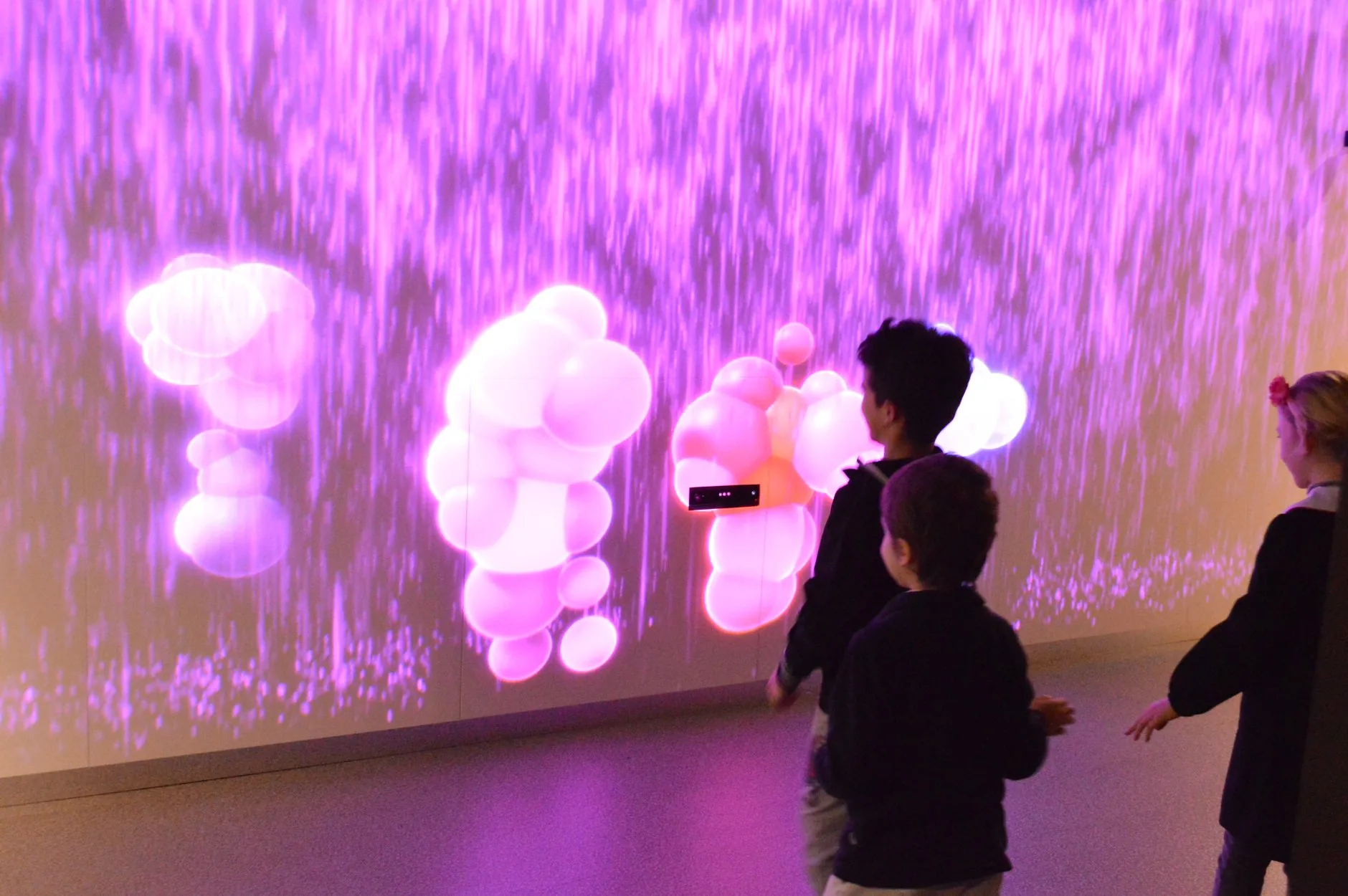 Interactive museum installation