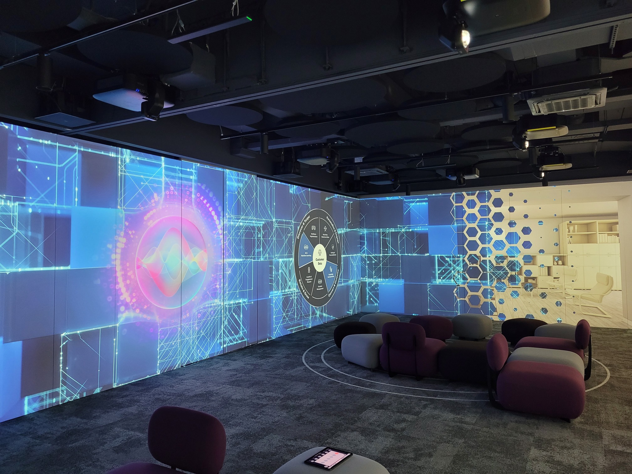 360-degree camera in vineyard